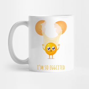 I'm So Eggcited Mug